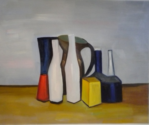 store falso d'autore Still life II di Giorgio Morandi